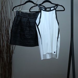 Skirt ( M) and blouse( Small size)  by Reply brand